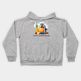 Fruit Juicer Plant Based Killer Funny Health Novelty Kids Hoodie